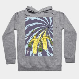 Sliding Through Another Dimension Hoodie